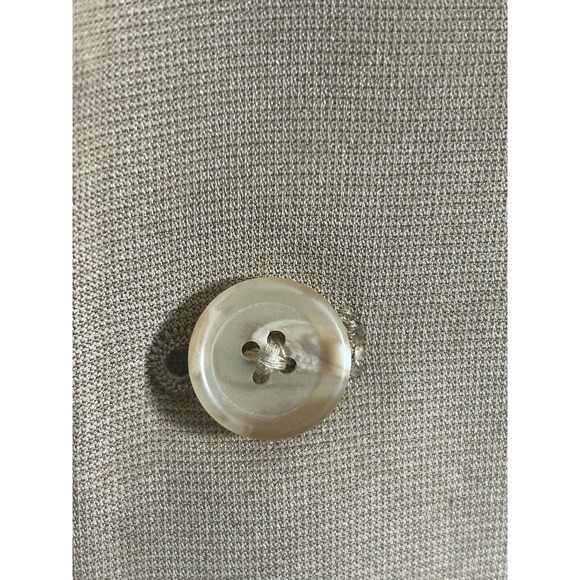 Lauren Ralph Lauren Men's Solid Beige Single Breasted Blazer Jacket Size 42L - Picture 11 of 11